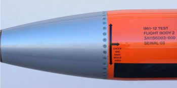 Reforço Nuclear: EUA Distribuem Bombas Nucleares B61-12 por Bases Europeias