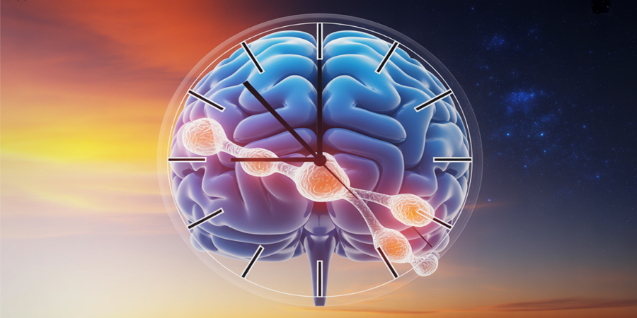 Novas pesquisas revelam: um ritmo biológico regular (representado pelo relógio de neurônios) é um escudo poderoso para o cérebro contra a demência, harmonizando-se com os ciclos naturais do dia e da noite.
